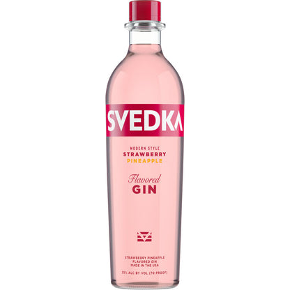 Svedka Modern Style Strawberry Pineapple Flavored Gin 70 - 750ML