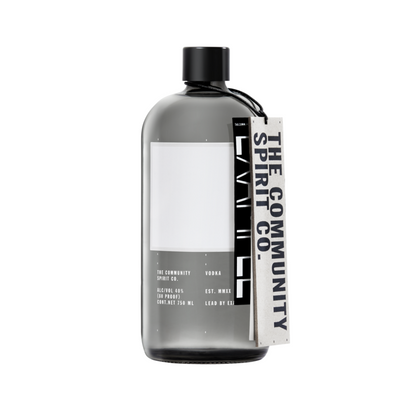 The Community Spirit Co. Vodka 80 - 750ML - Front Label