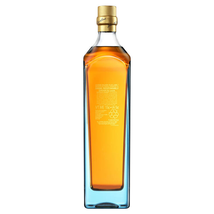 Johnnie Walker Blended Scotch Blue Label The John Walker 80 - 200ML - Back