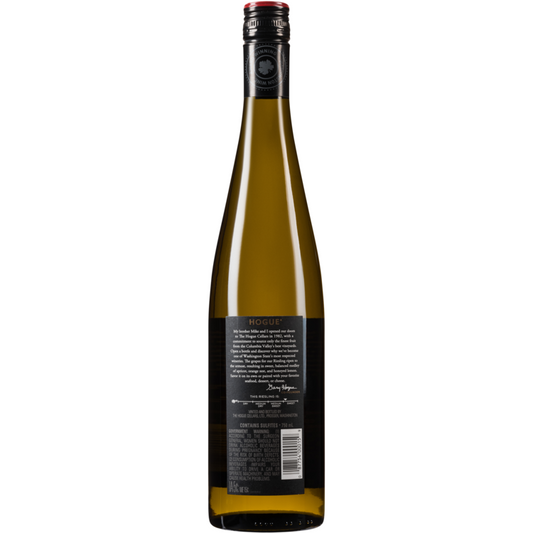 The Hogue Cellars Sweet Riesling Columbia Valley - 750ML - Back