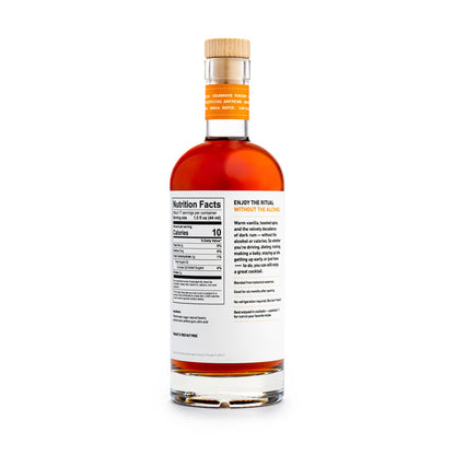 Ritual Zero Proof Rum Alternative Non-Alcoholic Spirit - 750ML - Back