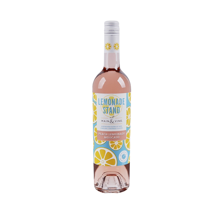 Lemonade Stand Wine Peach Lemonade Moscato - 750ML - Front
