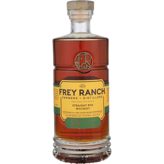 Frey Ranch Rye Whiskey Bottled In Bond 5 Yr 100 - 750ML - Front