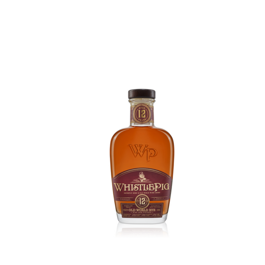 Whistlepig Rye Whiskey Old World Wine Cask Finished 12 Yr 86 - 375ML - Front