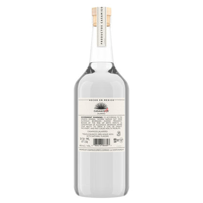 Casamigos Casamigas Tequila Blanco Jalapeno Flavored 80 - 1.0L - Back