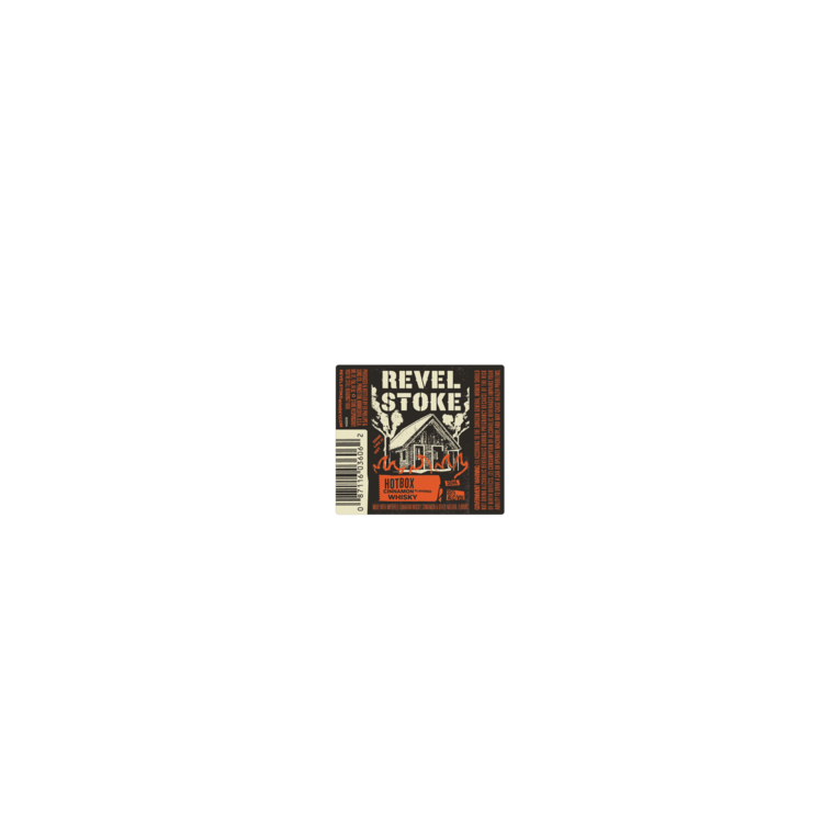 Revel Stoke Cinnamon Flavored Whiskey Hot Stuff 70 - 50ML