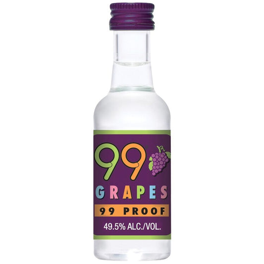 99 Brand Grape Schnapps 99 - 50ML - Front