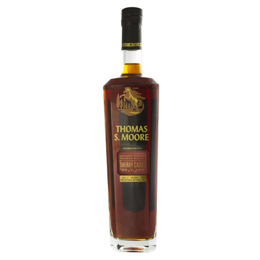 Thomas S. Moore Straight Bourbon Extended Cask Finish Sherry Casks 98. - 750ML - Front
