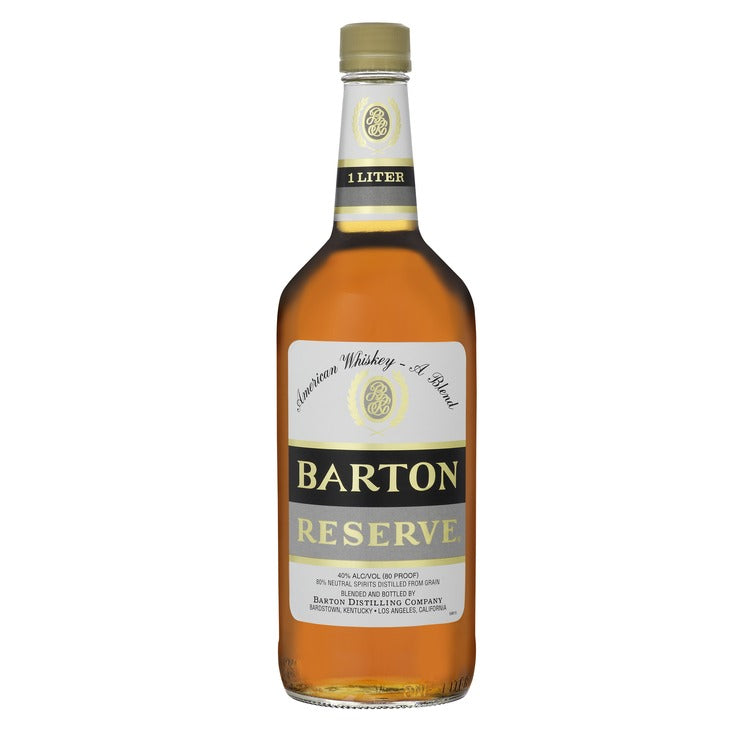 Barton Blended American Whiskey Reserve 80 - 1.0L - Front