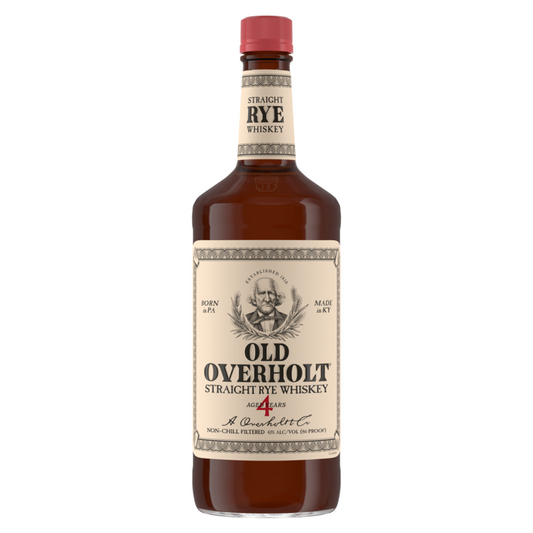 Old Overholt Straight Rye Whiskey 4 Yr 86 - 1.0L
