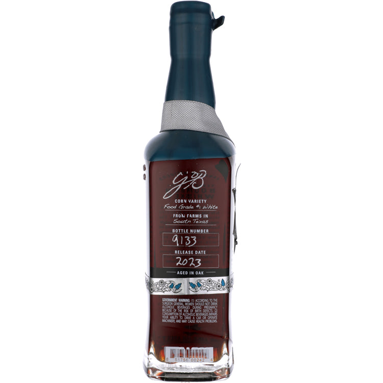 Garrison Brothers Straight Bourbon Balmorhea 5 Yr 115 - 750ML - Back