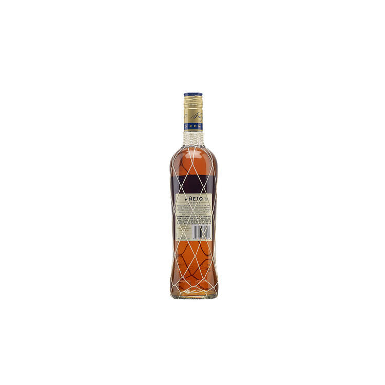 Brugal Aged Rum Anejo 80 - 750ML - Back Label
