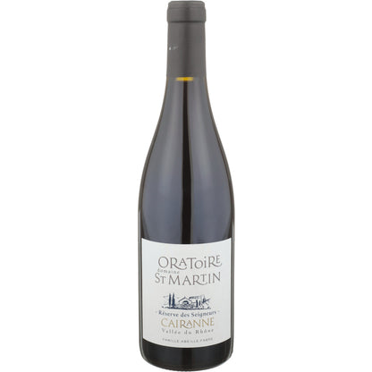 Oratoire St Martin Cairanne Rouge Reserve Des Seigneurs 2019 - 750ML - Front