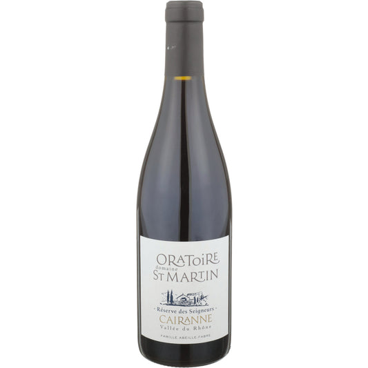 Oratoire St Martin Cairanne Rouge Reserve Des Seigneurs 2019 - 750ML - Front