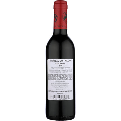 Chateau Du Taillan Cru Bourgrios Exceptionnel Haut Medoc 2016 - 375ML