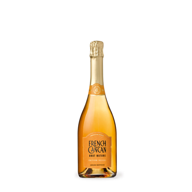 Gerard Bertrand Brut Nature Orange French Cancan Edition Deluxe France - 750ML - Front