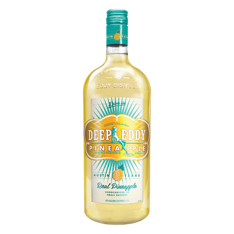 Deep Eddy Pineapple Flavored Vodka 70 - 1.75L - Front