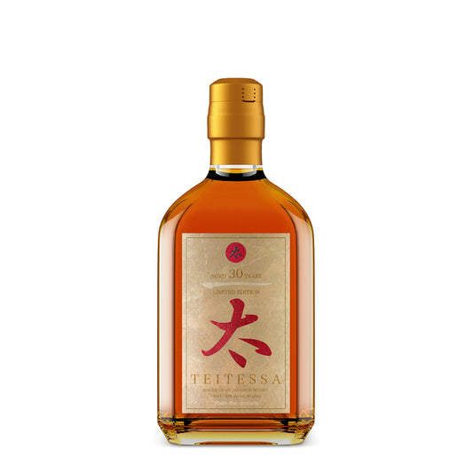 Teitessa Single Grain Japanese Whisky Limited Edition 30 Yr 80 - 750ML - Front