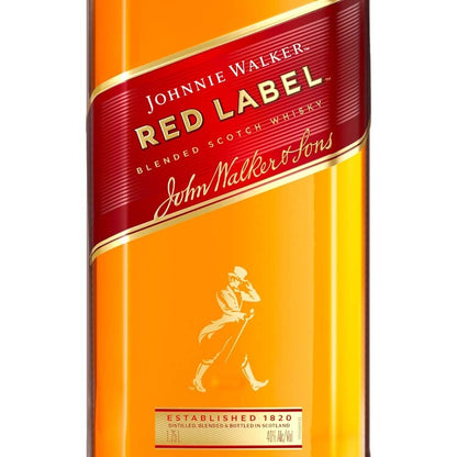 Johnnie Walker Blended Scotch Red Label Pinch 80 - 1.75L - Front Label