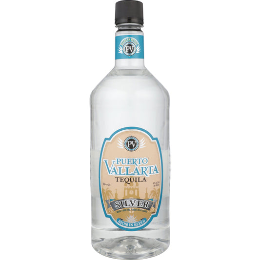 Puerto Vallarta Tequila Blanco 80 - 1.75L - Front