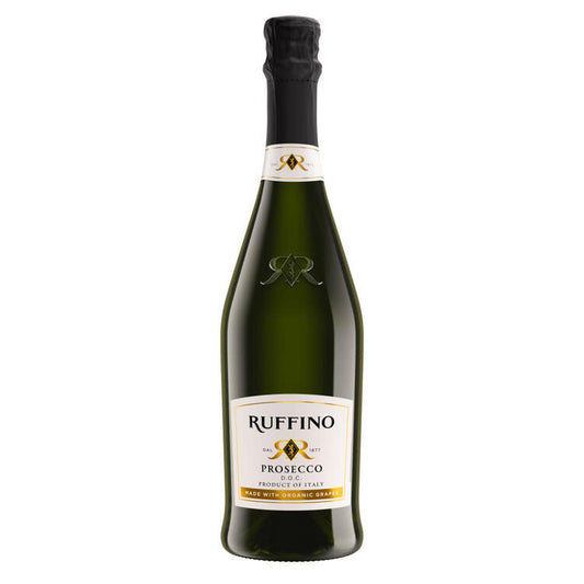 Ruffino Prosecco Brut Made With Organic Grapes - 750ML - Front