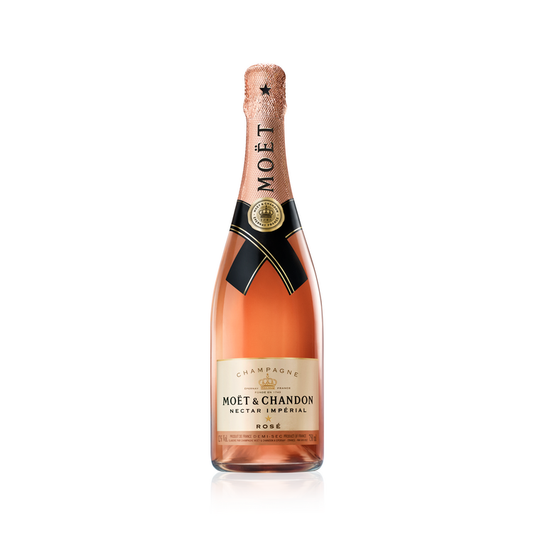 Moet & Chandon Champagne Demi Sec Rose Nectar Imperial - 750ML - Front
