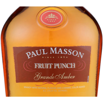 Paul Masson Fruit Punch Flavored Brandy Grande Amber 54 - 750ML