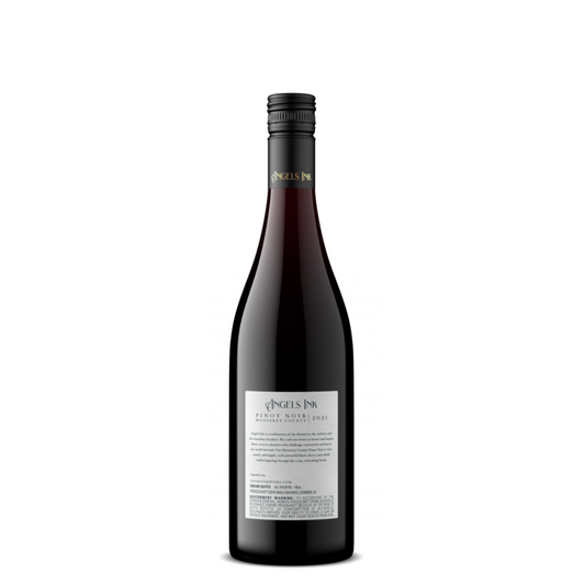 Angels Ink Pinot Noir Monterey County 2022 - 750ML - Back
