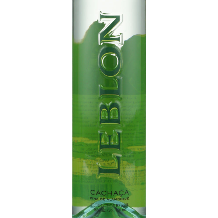 Leblon Cachaca Natural Cane 80 - 750ML - Front Label