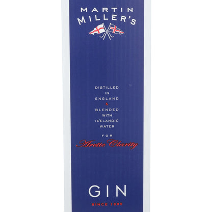 Martin Miller's Dry Gin 80 - 1.75L - Front Label