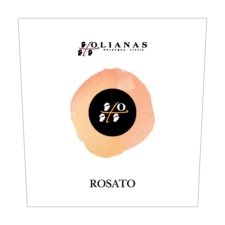 Olianas Cannonau Rosato Isola Dei Nuraghi 2022 - 750ML - Front Label