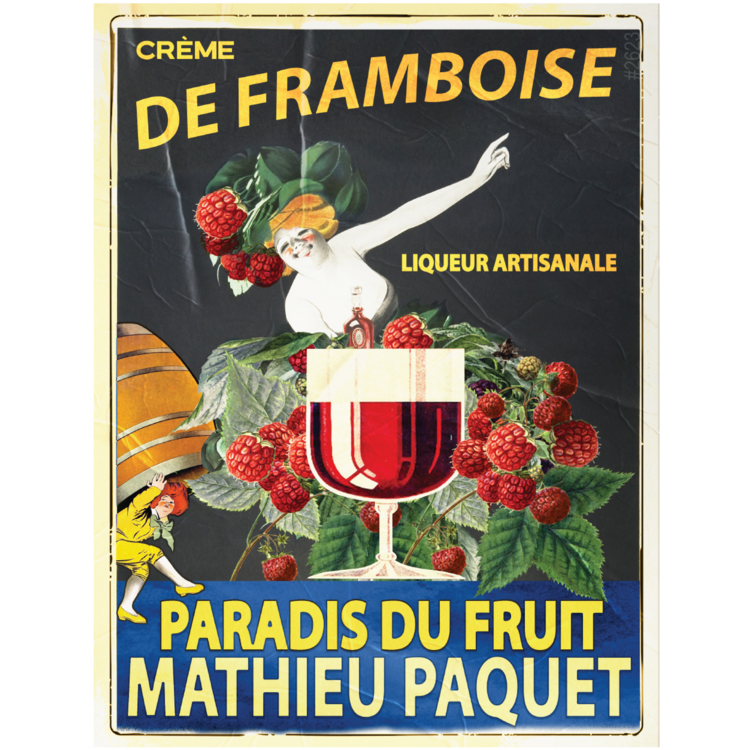 Mathieu Paquet Creme De Framboise 36 - 700ML - Front Label