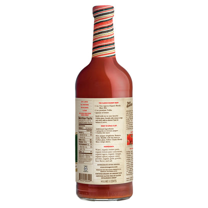 Tres Agaves Bloody Maria Mix - 1.0L - Back