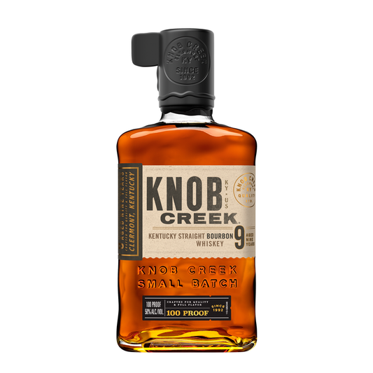 Knob Creek Straight Bourbon Small Batch 9 Yr 100 - 375ML - Front
