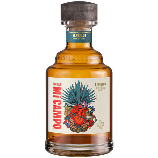 Mi Campo Tequila Reposado 80 - 375ML - Front