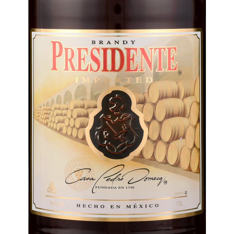 Presidente Brandy 80 - 1.75L - Front Label