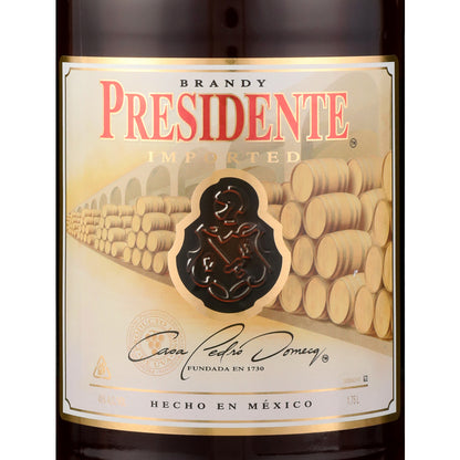 Presidente Brandy 80 - 1.75L - Front Label