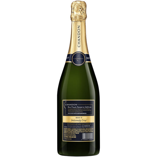 Chandon Brut California - 750ML - Back