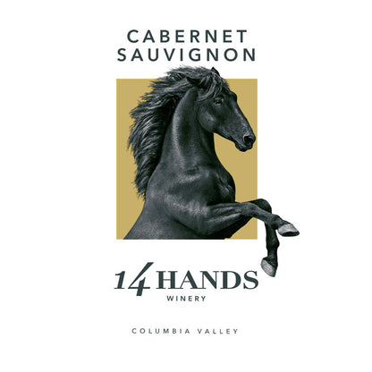 14 Hands Cabernet Sauvignon Washington - 750ML - Front Label