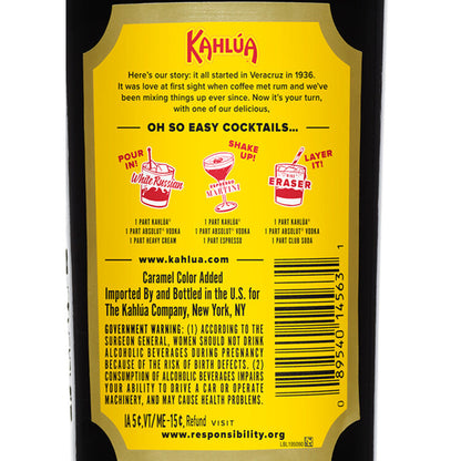 Kahlua Coffee Liqueur The Original 40 - 1.0L
