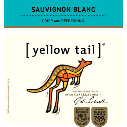 Yellow Tail Sauvignon Blanc South Eastern Australia - 750ML - Front Label