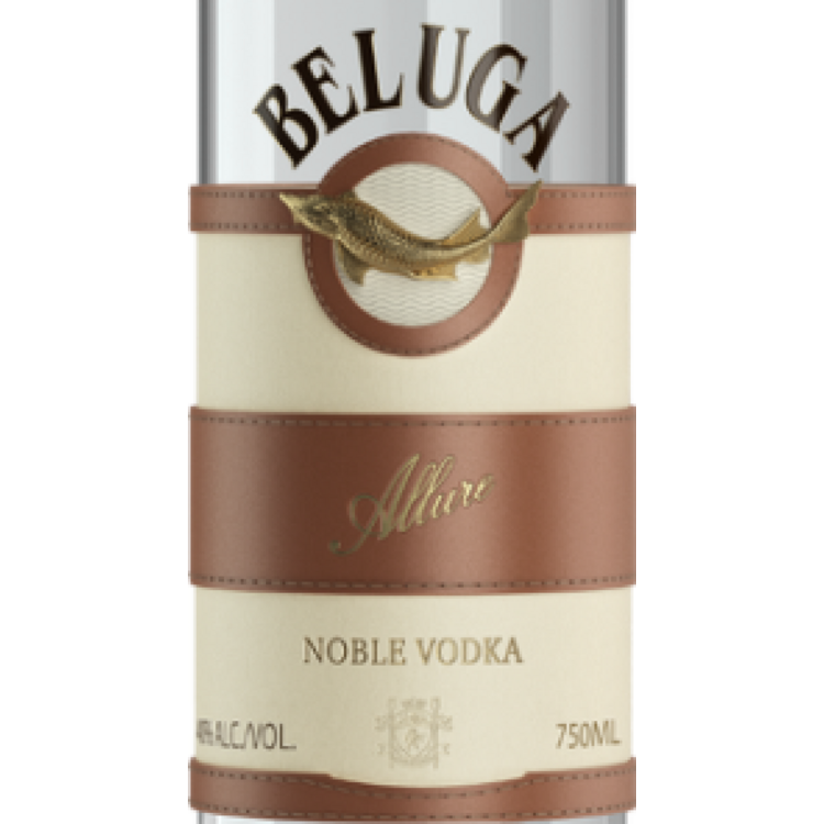 Beluga Vodka Allure Noble 80 - 750ML - Front Label