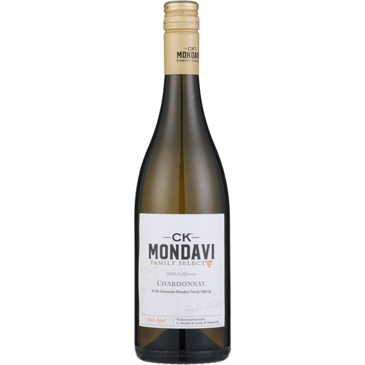 Ck Mondavi Chardonnay G4 Oak Aged Family Select California - 750ML