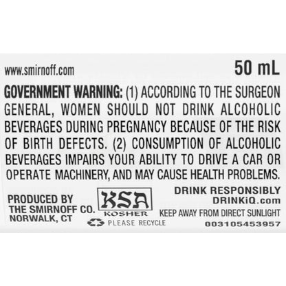 Smirnoff Whipped Cream Flavored Vodka 60 - 50ML