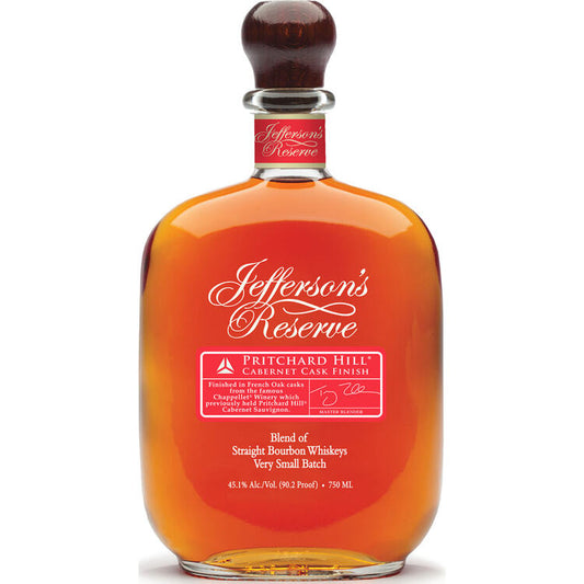 Jefferson's Straight Bourbon Reserve Pritchard Hill Cabernet Cask Fini - 750ML - Front