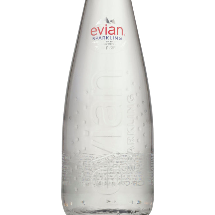 Evian Sparkling Water - 750ML - Front Label