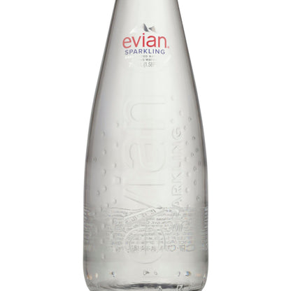 Evian Sparkling Water - 750ML - Front Label