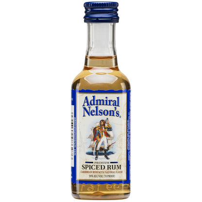 Admiral Nelson's Spiced Rum 70 - 50ML - Front