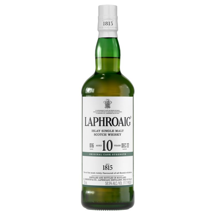 Laphroaig Single Malt Scotch Original Cask Strength Batch 016 10 Yr 11 - 750ML