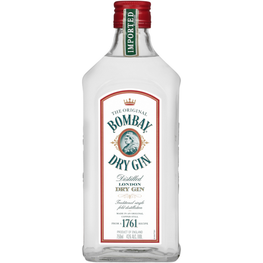 Bombay London Dry Gin 86 - 750ML - Front